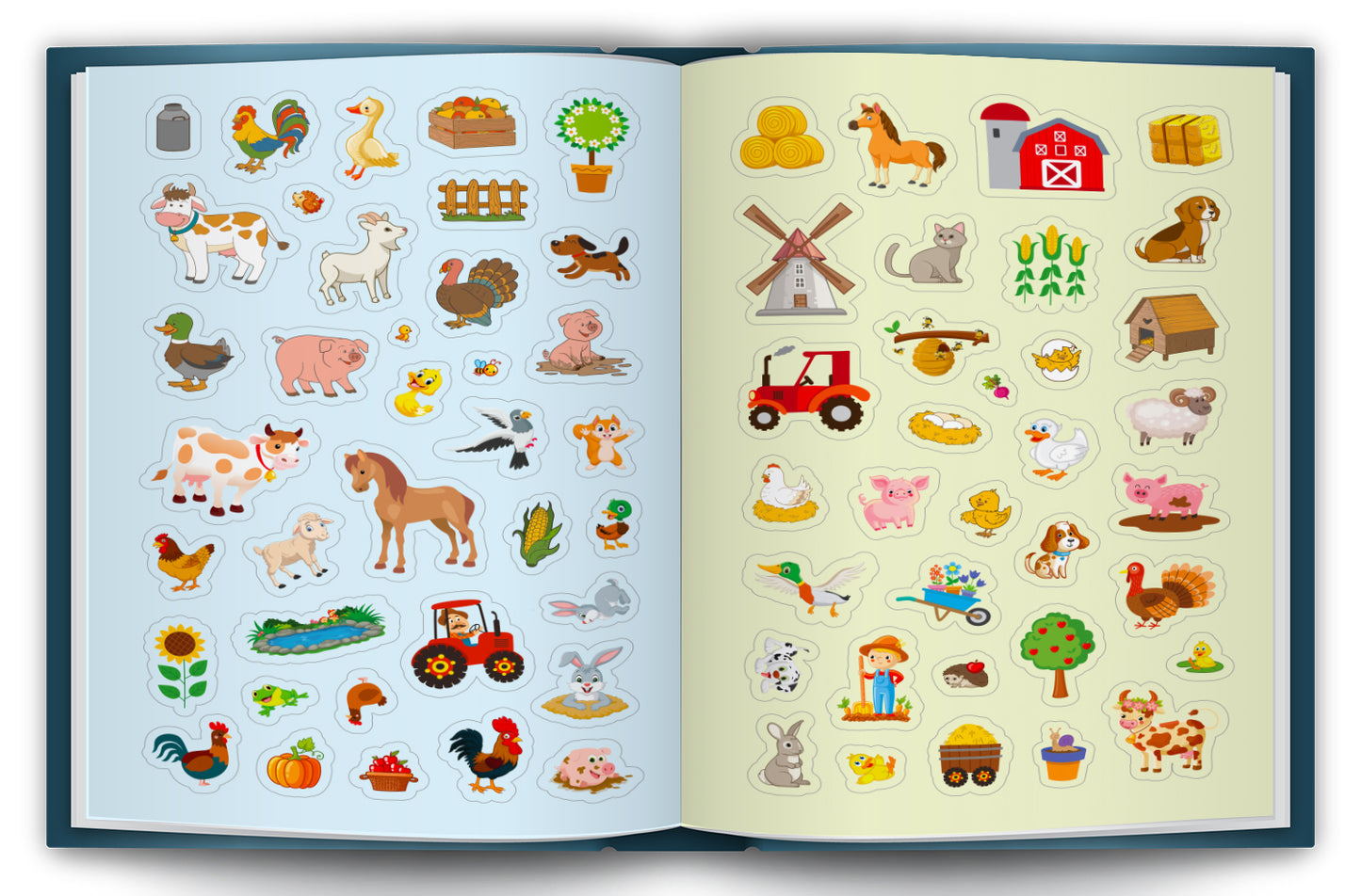 At the Farm Colouring Bag | Farm Coloring & Creative Activity Kit for Kids