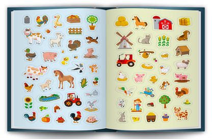At the Farm Colouring Bag | Farm Coloring & Creative Activity Kit for Kids