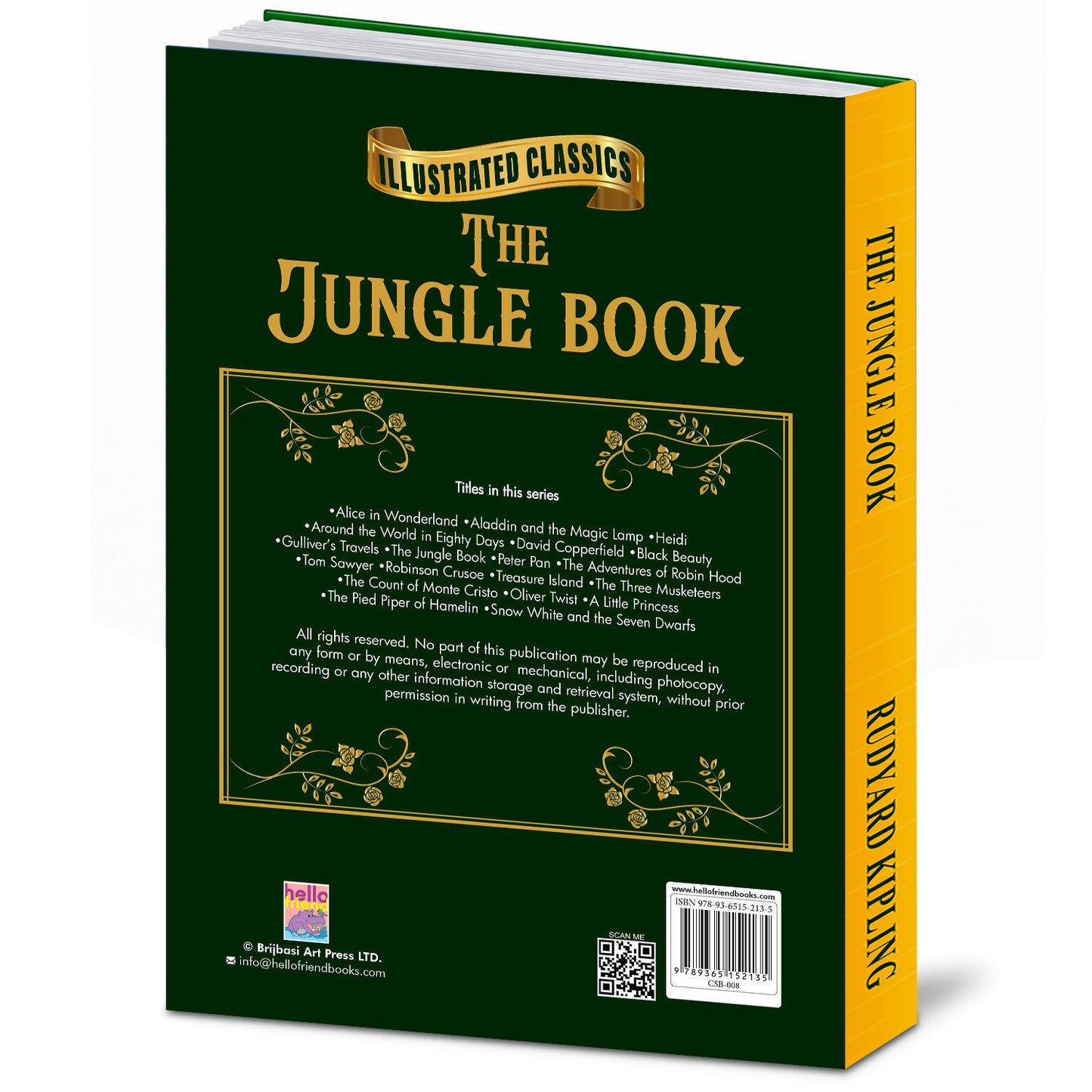 The Jungle Book | Illustrated Classic Story Book for Kids
