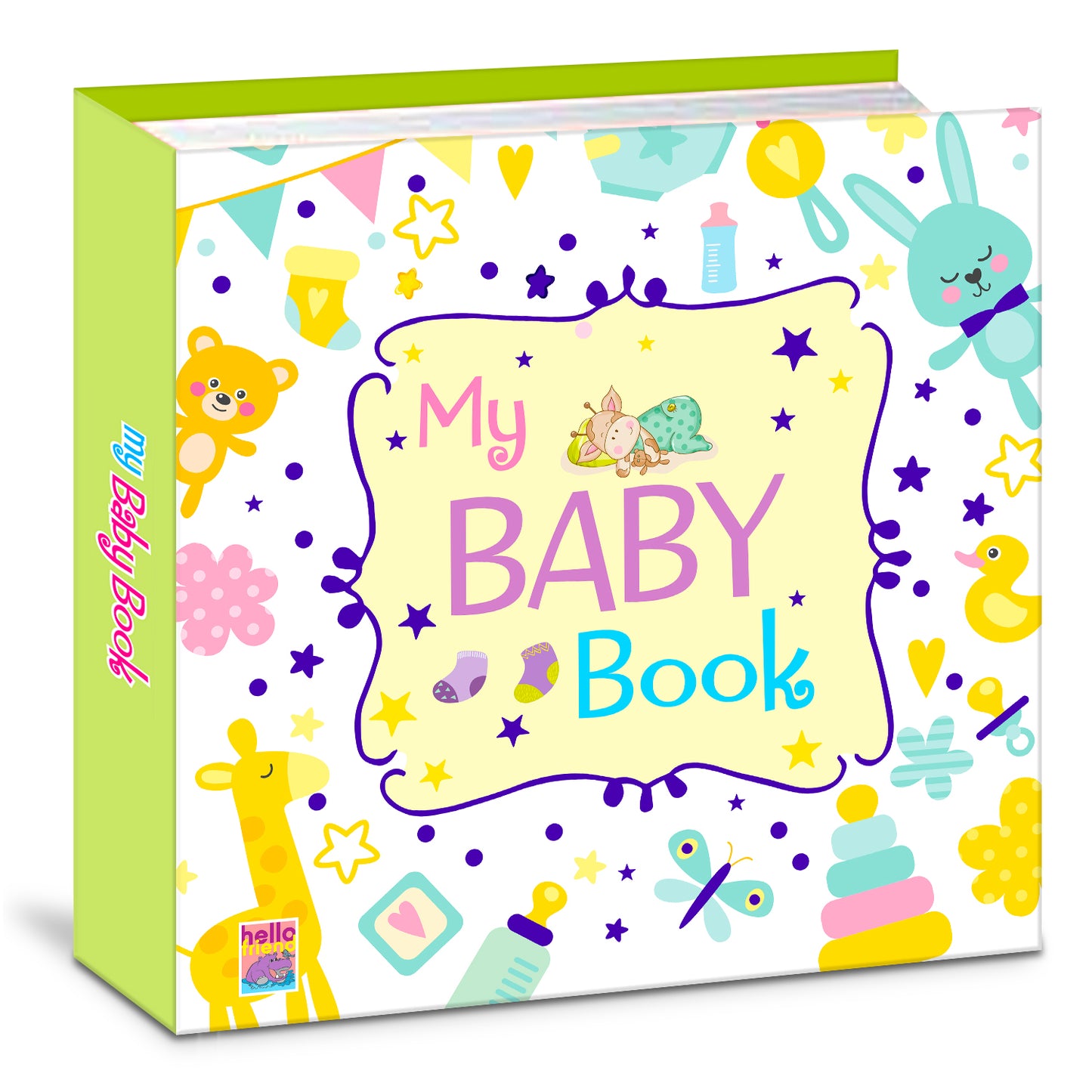 My Baby Book: Baby’s First Memories & Milestones Keepsake Record Book