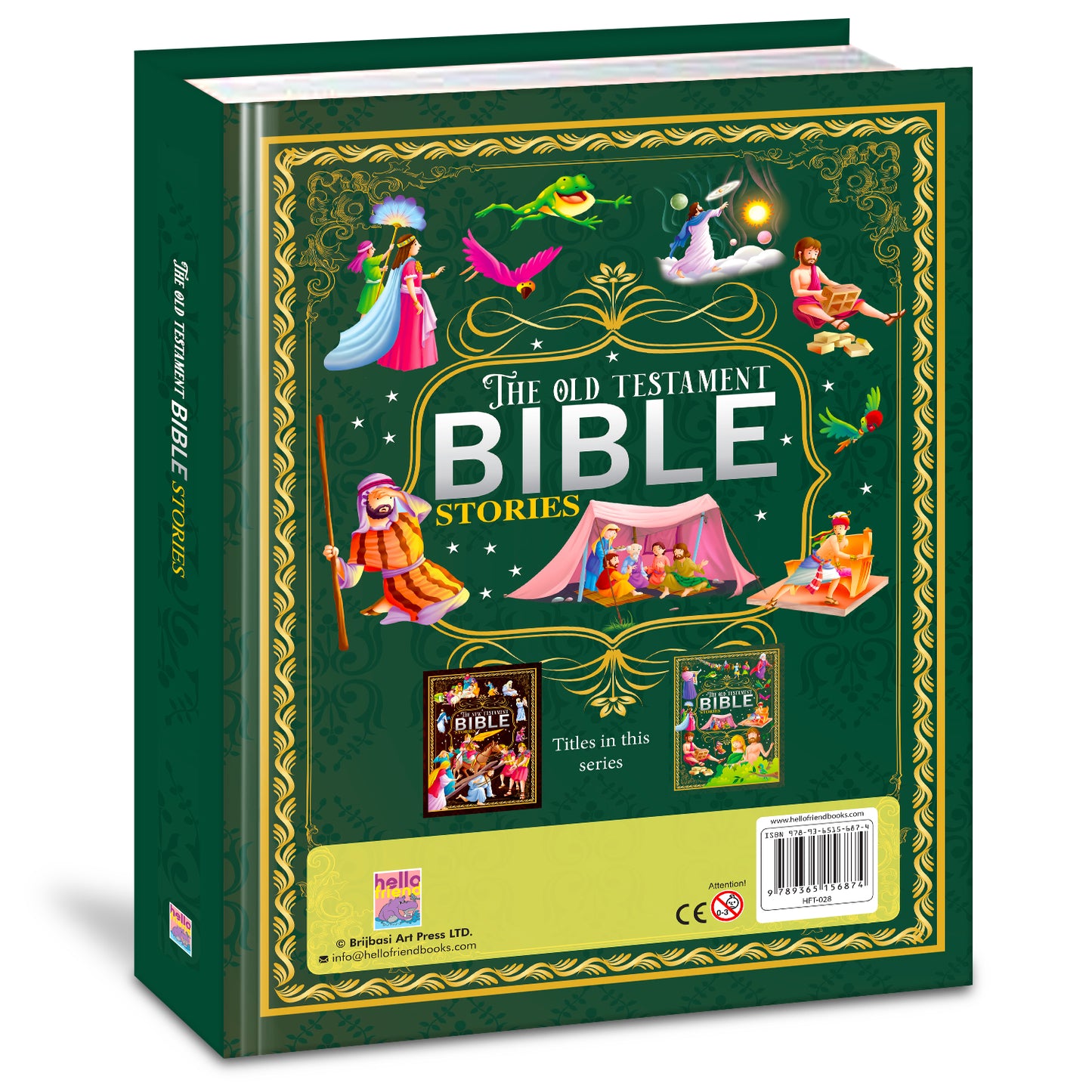 The Old Testament Bible Stories | Illustrated Bible Story Book for Kids | Christian Religious Book