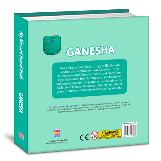 Ganesha Mantra Sound and Story Book | India's First Mythology Shloka & Mantra Sound Book for Kids