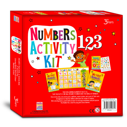 Numbers Activity Kit 123 | Early Learning Kit for Kids 3+