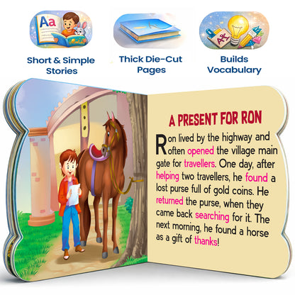 5-in-1 Bedtime Stories - Interior spread A Present for Ron story