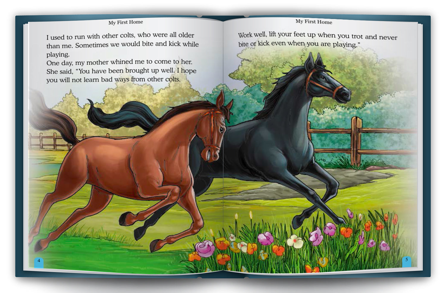 Black Beauty - Interior spread: Britwick Park