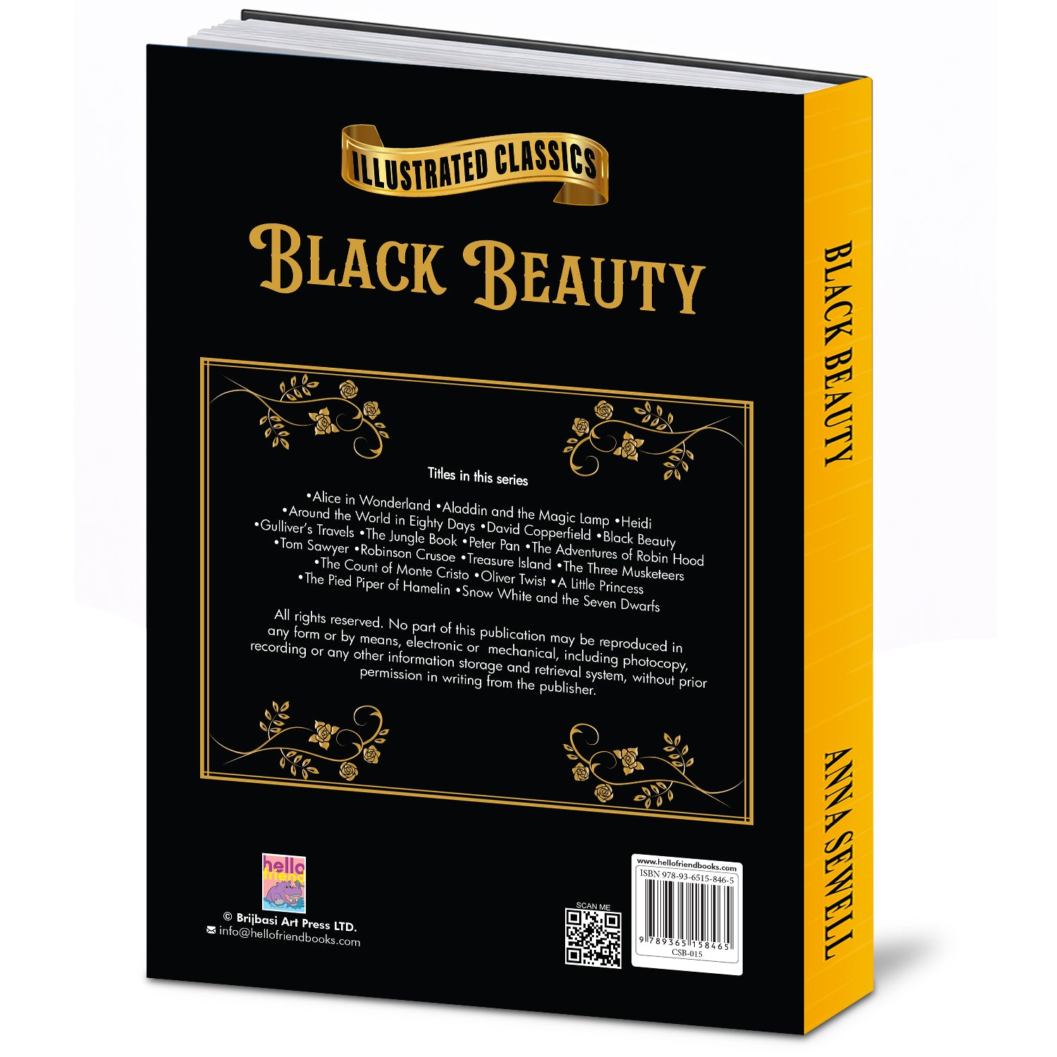 Black Beauty - Back Cover