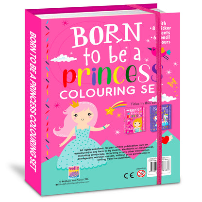 Princess Colouring Kit | Princess Coloring & Creative Activity Kit for Kids | Magical Art & Learning Kit