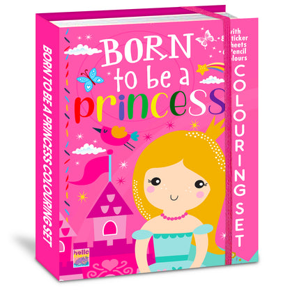 Princess Colouring Kit | Princess Coloring & Creative Activity Kit for Kids | Magical Art & Learning Kit