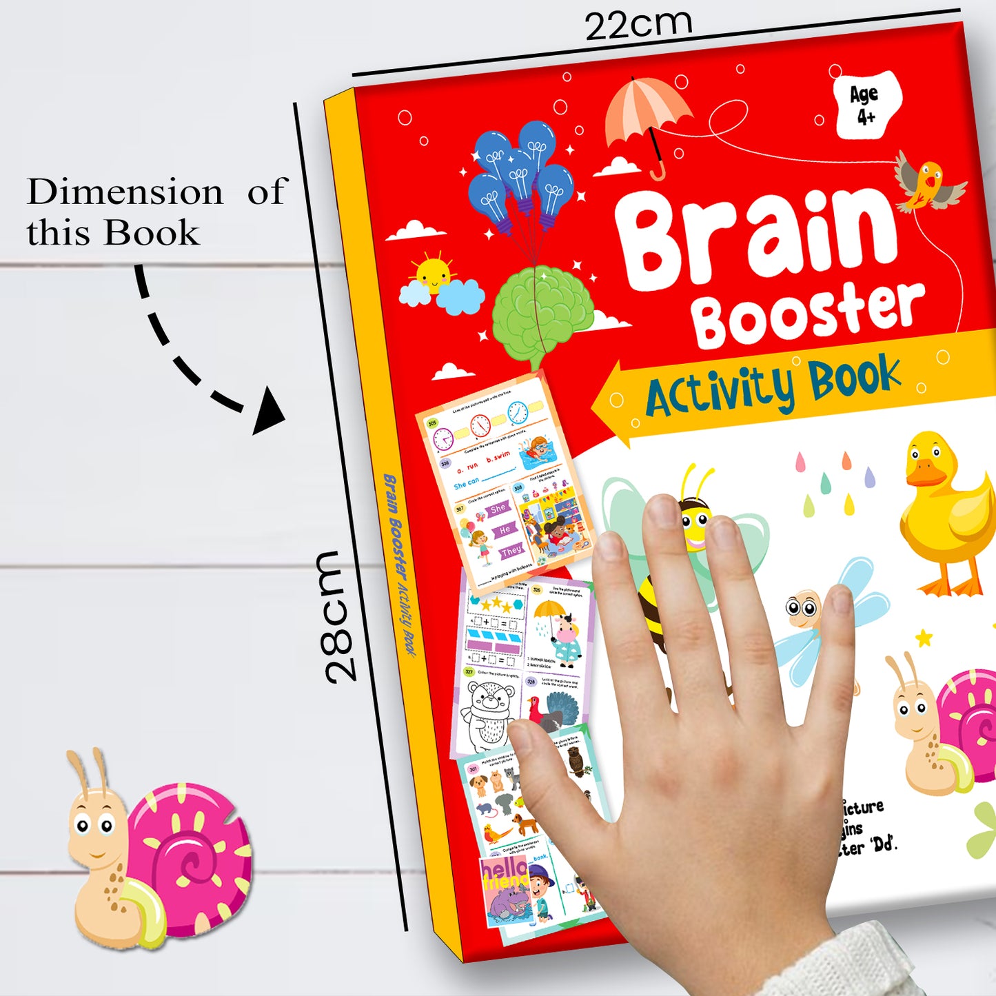 Brain Booster Activity Book 1 (Age 4+)