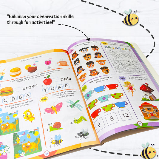 Brain Booster Activity Book 1 (Age 4+)