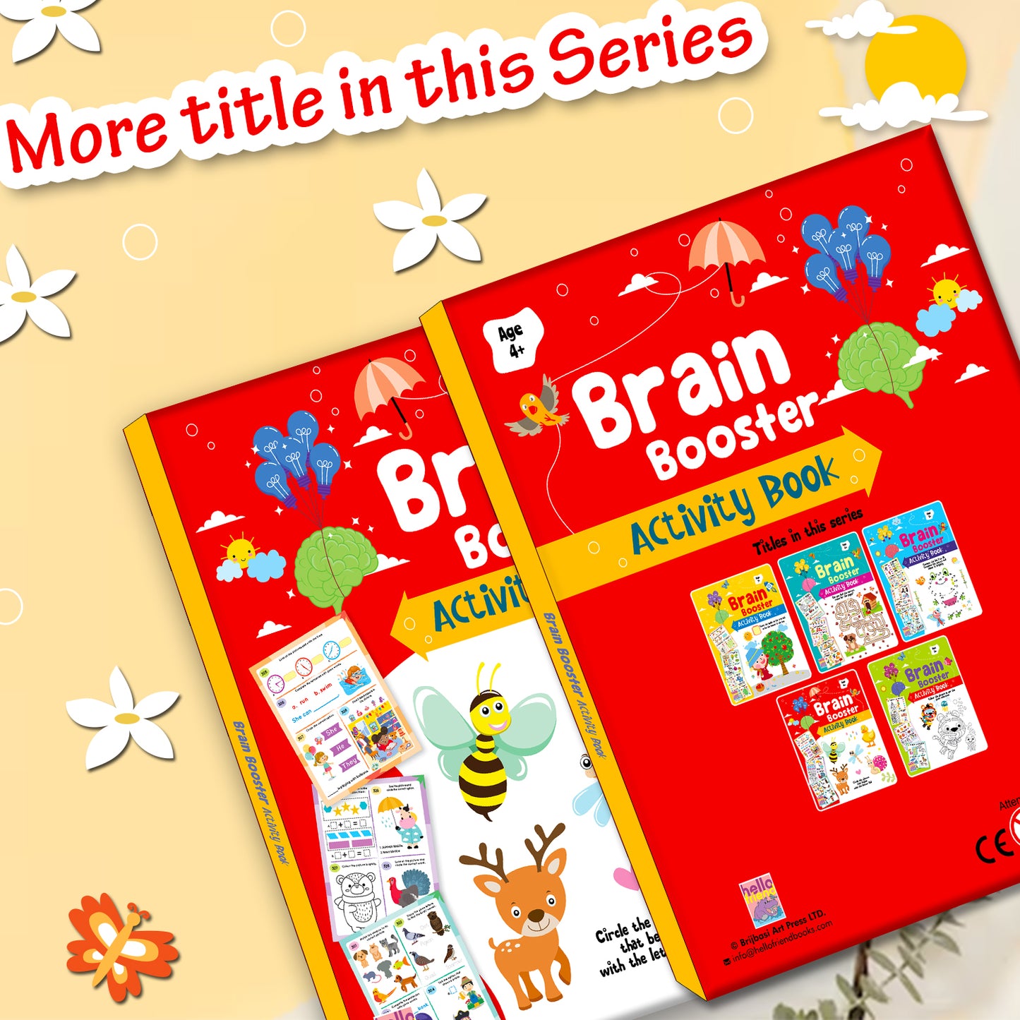 Brain Booster Activity Book 1 (Age 4+)