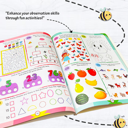 Brain Booster Activity Book 4 (Age 6+) | Educational Puzzle & Logic Activity Book for Kids