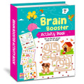 Brain Booster Activity Book 4 (Age 6+) | Educational Puzzle & Logic Activity Book for Kids