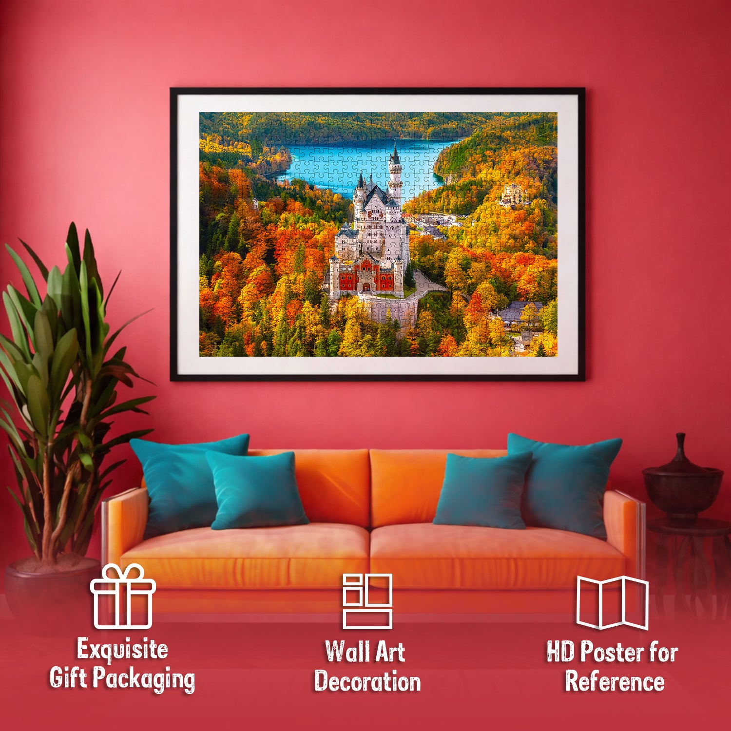 Neuschwanstein Castle Jigsaw Puzzle - Fun for Everyone