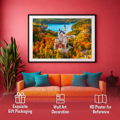 Neuschwanstein Castle Jigsaw Puzzle - Fun for Everyone