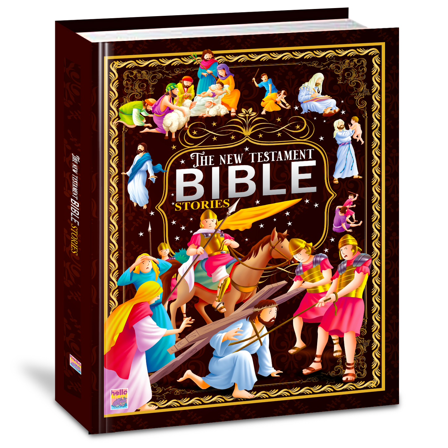 The New Testament Bible Stories | Illustrated Bible Story Book for Kids | Christian Religious Book