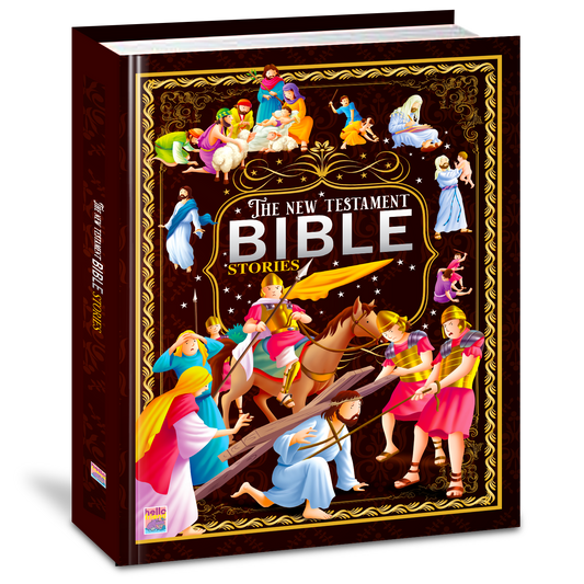 The New Testament Bible Stories | Illustrated Bible Story Book for Kids | Christian Religious Book
