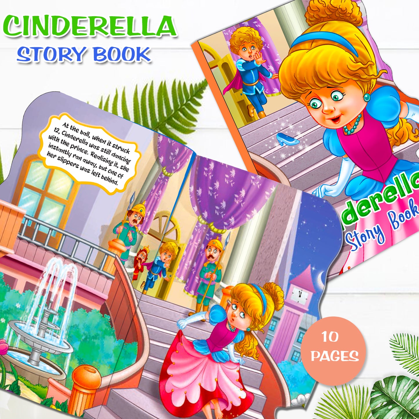 Cindrella story board book