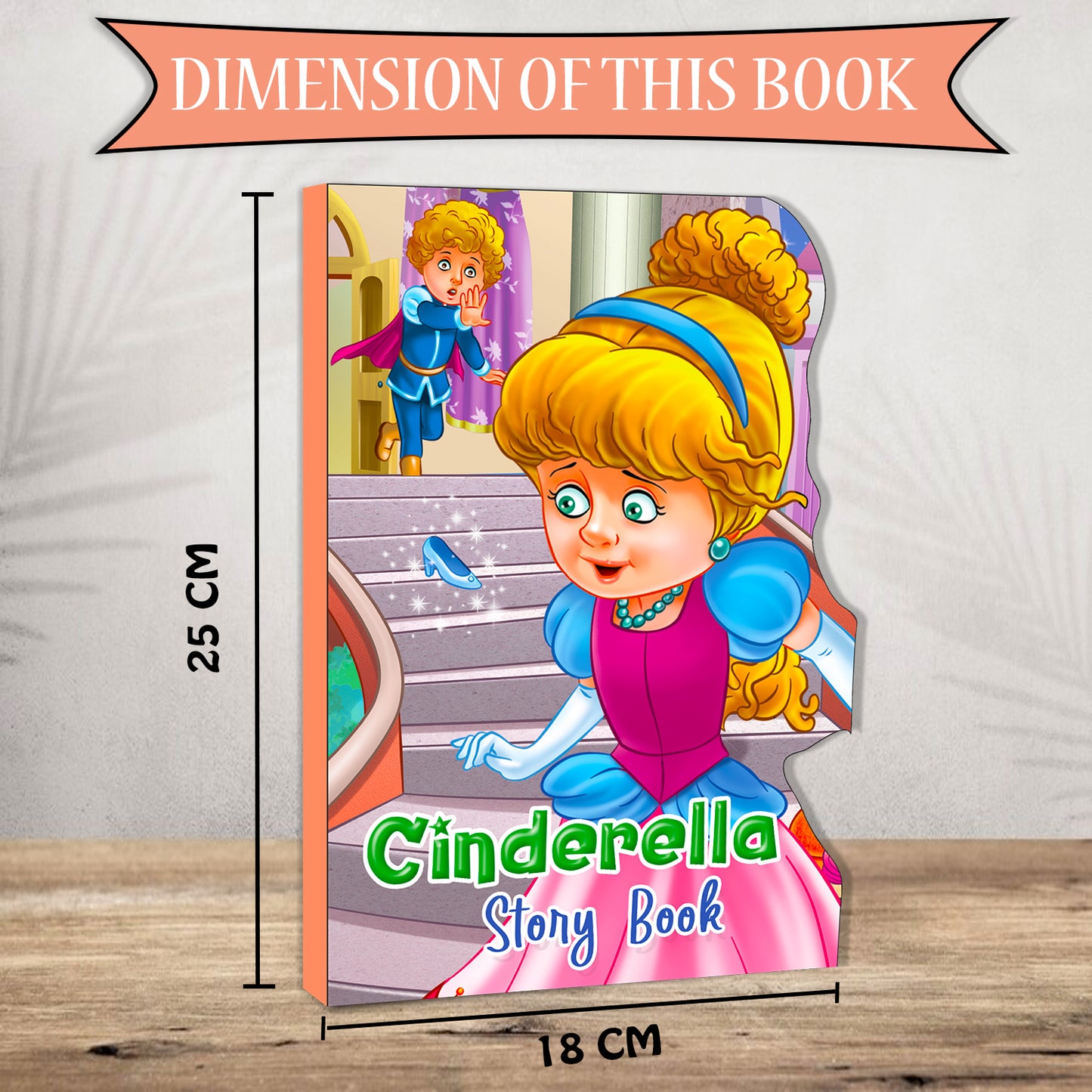 Cindrella story board book