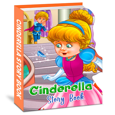 Cindrella story board book | Shaped Story Board Book for Kids