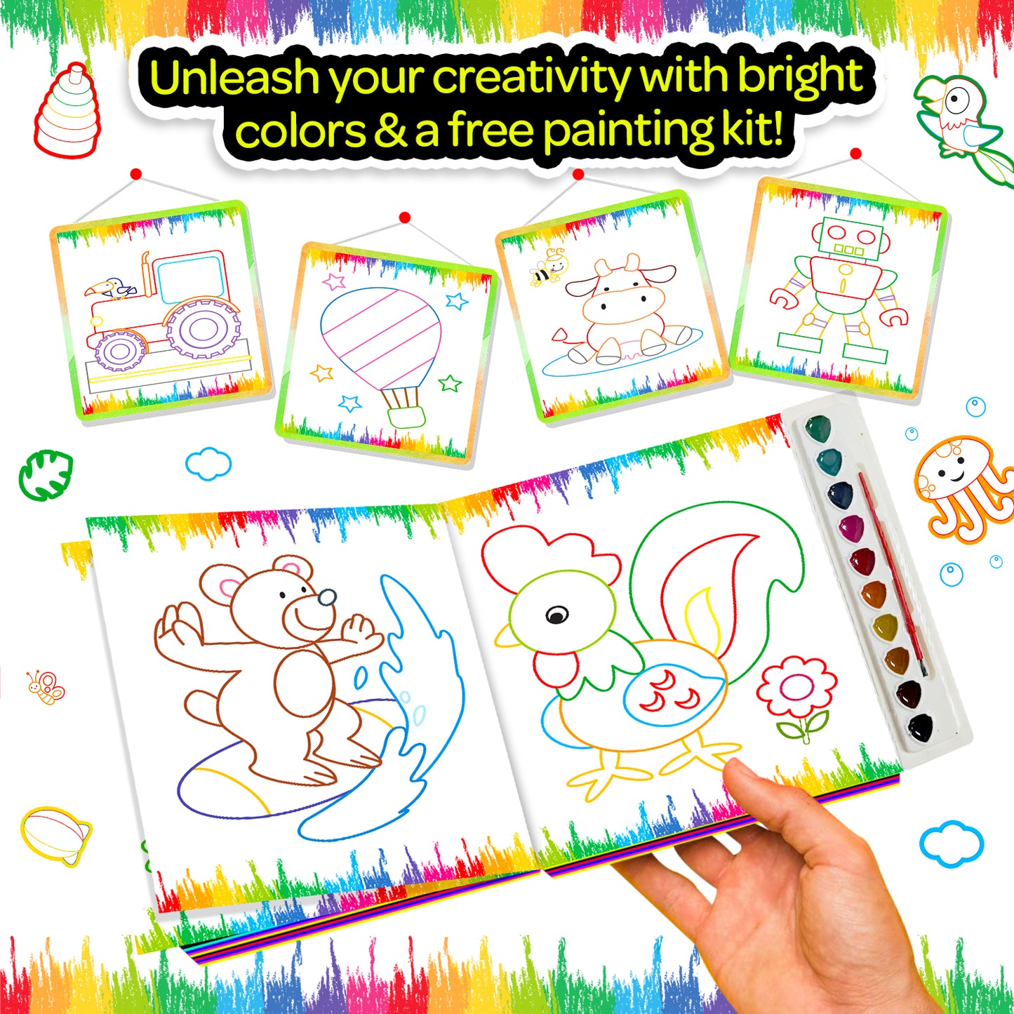 Colour in Fun (Pink)