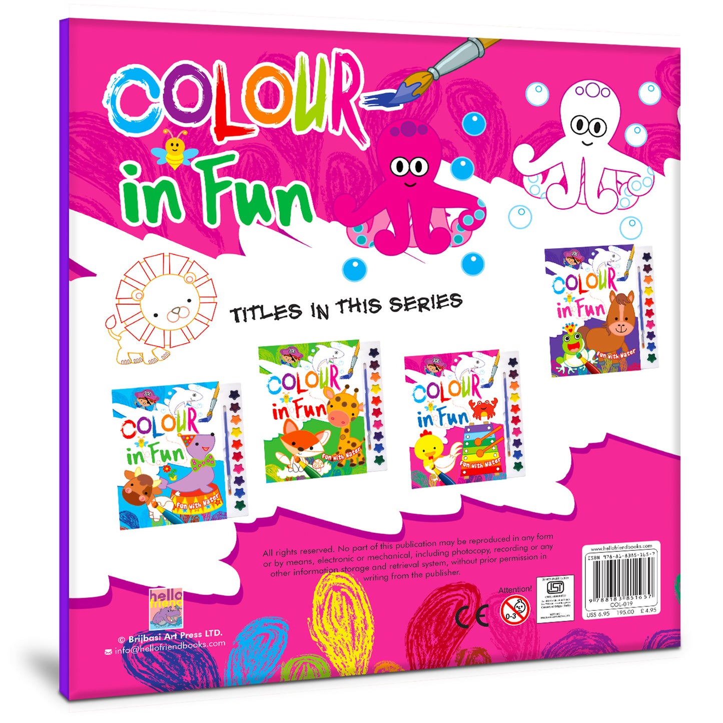 Colour in Fun (Pink)