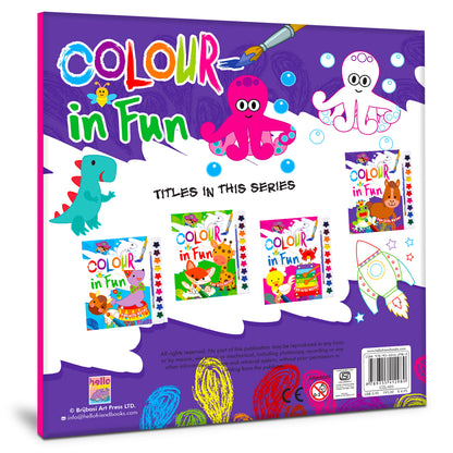 Colour In Fun Water Colouring Pad
