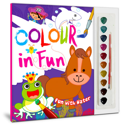 Colour In Fun Water Colouring Pad