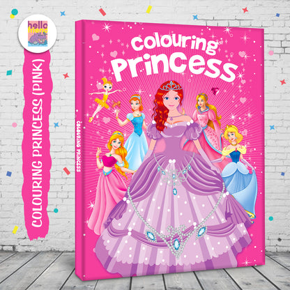 Colouring Book – Pink Edition | Fun Coloring Activity Book for Kids | Creative Learning Book