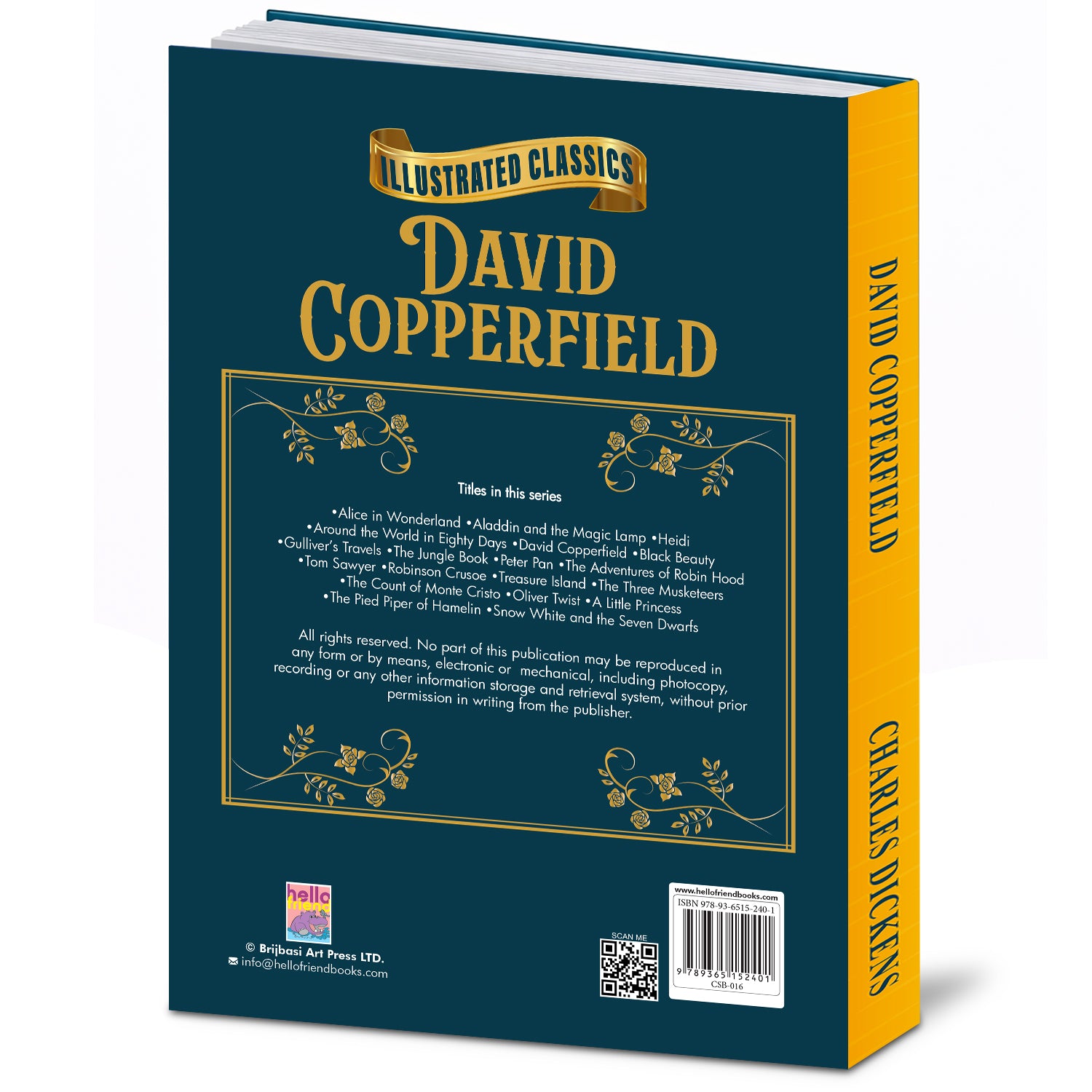 David Copperfield - Back Cover