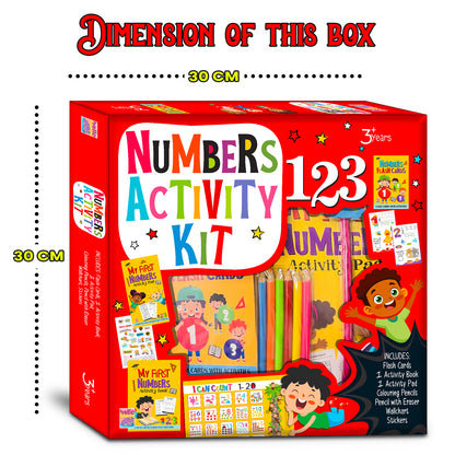 Numbers Activity Kit 123 | Early Learning Kit for Kids 3+