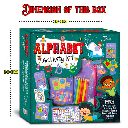 Alphabet Activity Kit | Early Learning Kit for Kids 3+