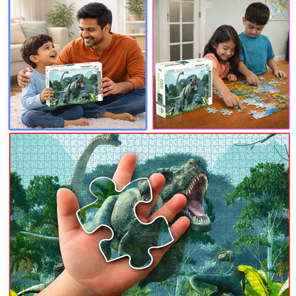 Dinosaurs Jigsaw Puzzle - High quality & safe material features