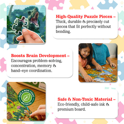 Dinosaurs Jigsaw Puzzle - Fun for everyone family