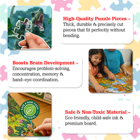Dinosaurs Jigsaw Puzzle - Fun for everyone family