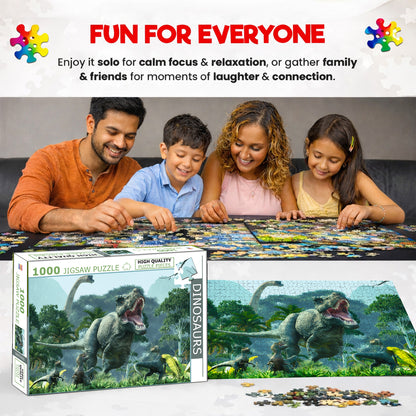 Dinosaurs Jigsaw Puzzle - Completed puzzle 70x50cm