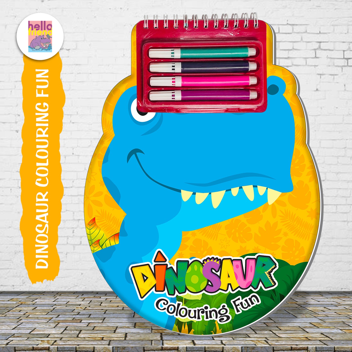 Dinosaurs Colouring Fun | Dinosaur Coloring Book for Kids | Prehistoric Creative Activity Book