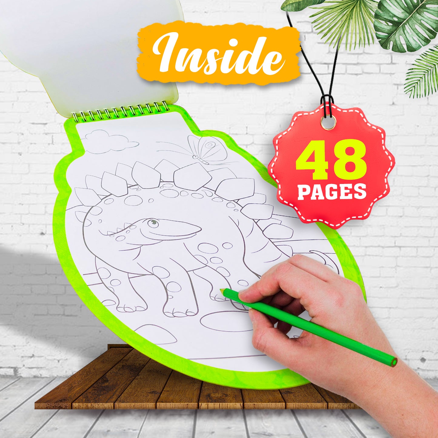 Dinosaurs Colouring Fun | Dinosaur Coloring Book for Kids | Prehistoric Creative Activity Book