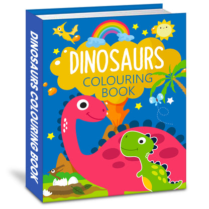 Dinosaurs Colouring Book | Fun Dinosaur Coloring Book for Kids | Creative Activity Book