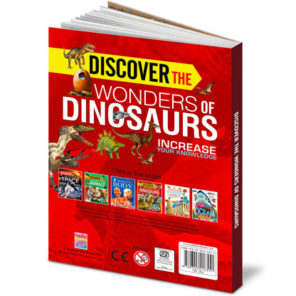 Discover the Wonders of Dinosaurs - Back cover with series titles