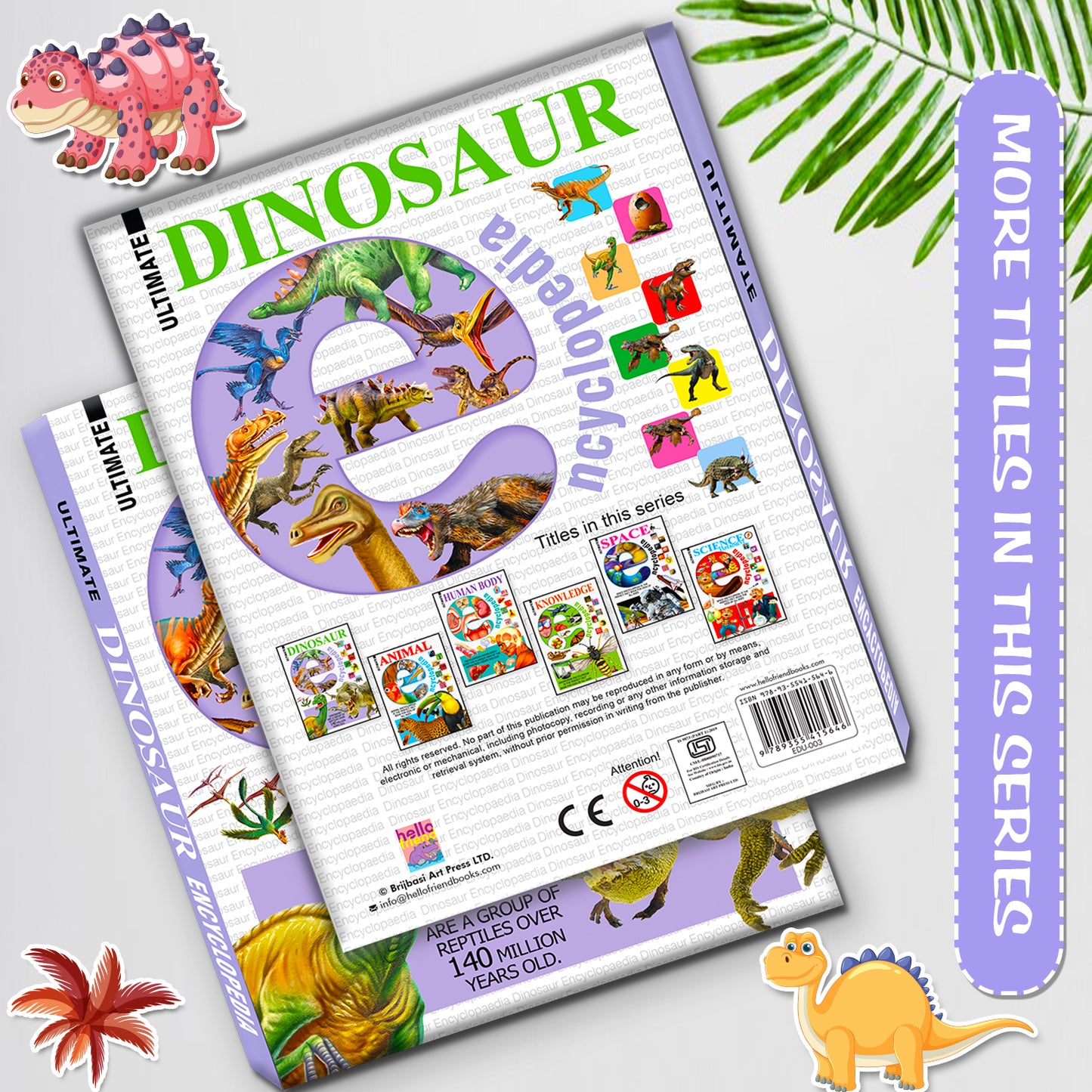 Ultimate Dinosaur Encyclopedia - Inside pages Jurassic Period spread 144 pages