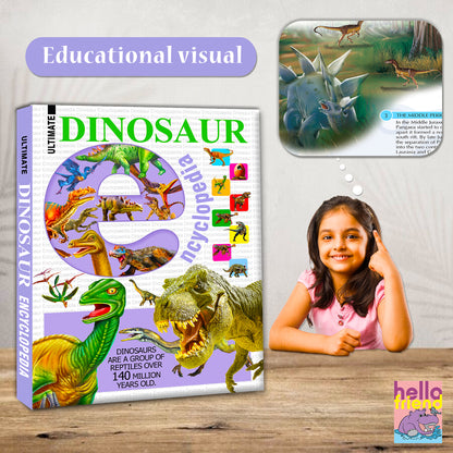 Ultimate Dinosaur Encyclopedia - Inside pages Dinosaur Era spread