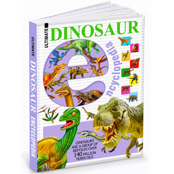 Ultimate Dinosaur Encyclopedia - Front Cover 3D view