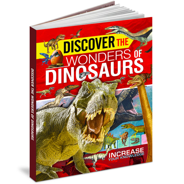 Discover the Wonders of Dinosaurs - Front cover 3D view