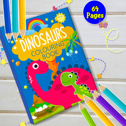 Dinosaurs Colouring Book | Fun Dinosaur Coloring Book for Kids | Creative Activity Book