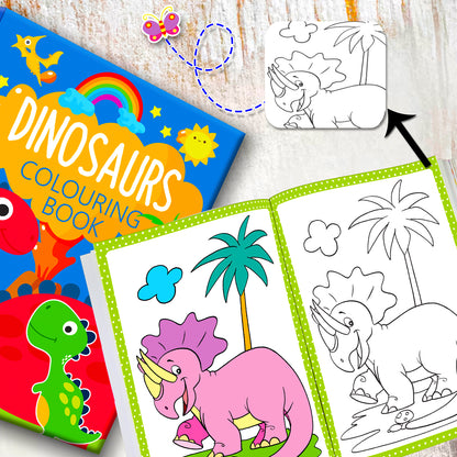 Dinosaurs Colouring Book | Fun Dinosaur Coloring Book for Kids | Creative Activity Book