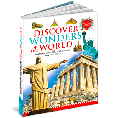 Discover Wonders of the World | Illustrated World Monuments & Landmarks Knowledge Book for Kids