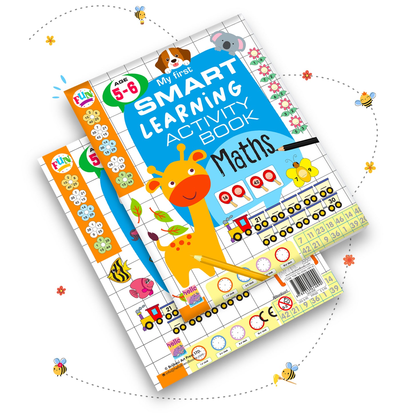 My First Smart Learning Activity Book – Maths 3 | Advanced Early Math Activity Workbook for Kids