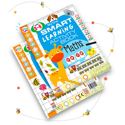 My First Smart Learning Activity Book – Maths 3 | Advanced Early Math Activity Workbook for Kids
