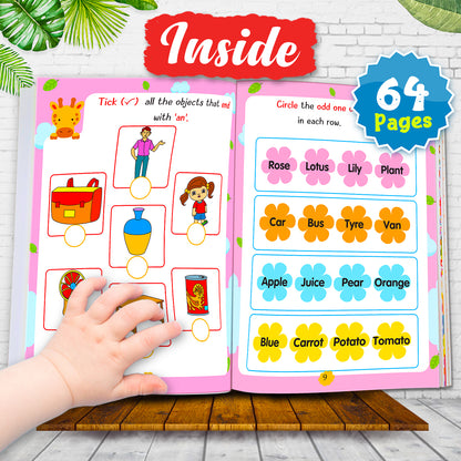 My First Smart Learning Activity Book – English 4 (Age 6+) | English Activity Workbook for Kids